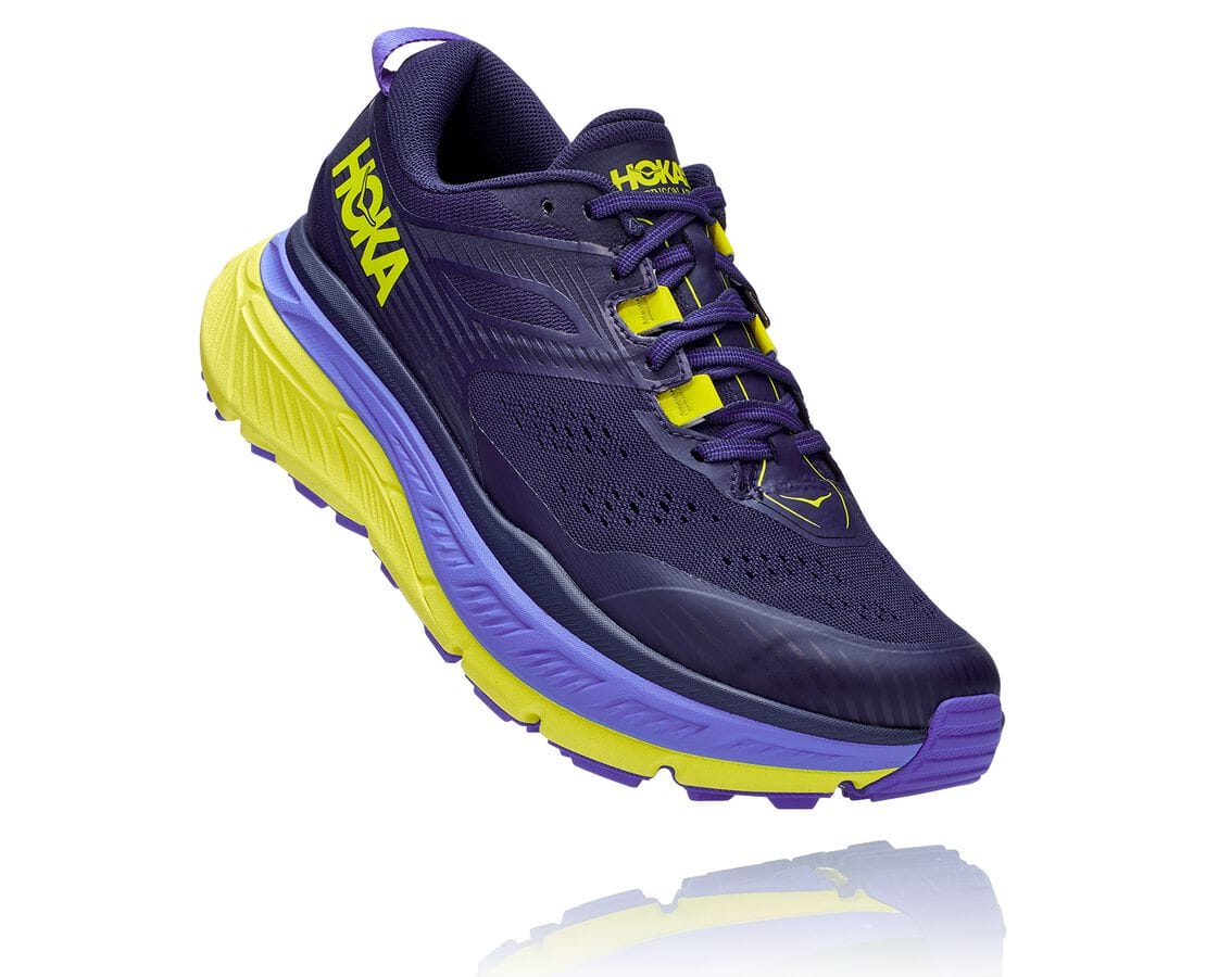 Hoka One One Stinson Atr 6 Herren Trailrunning Schuhe Schwarz / Rosa | (DE-3902DAHNU)